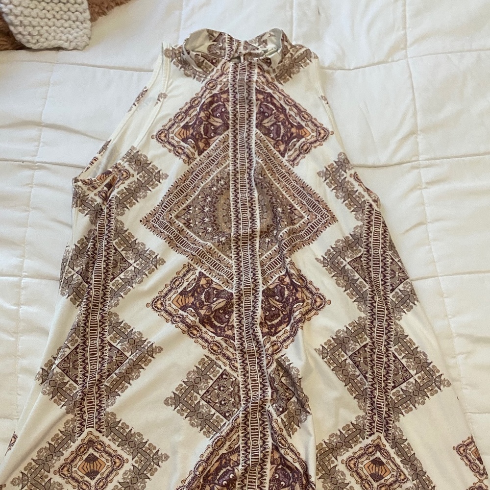 Patterned Flow dress